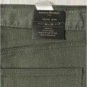 NWT Men’s Banana Republic Travel Jean